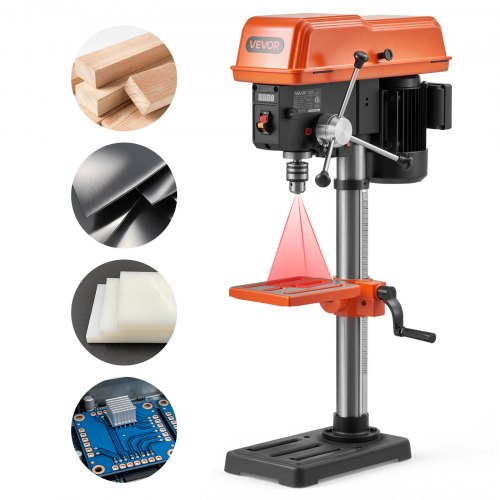 VEVOR 10-Inch Benchtop Drill Press (1016BVS)