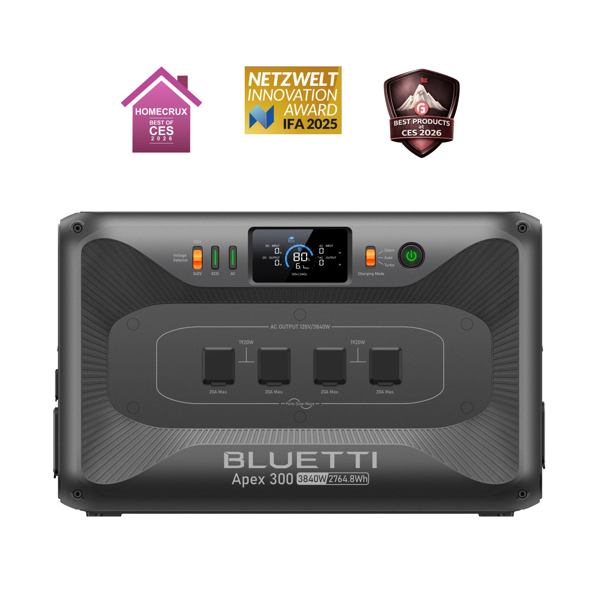 BLUETTI Apex 300 Home Battery Backup