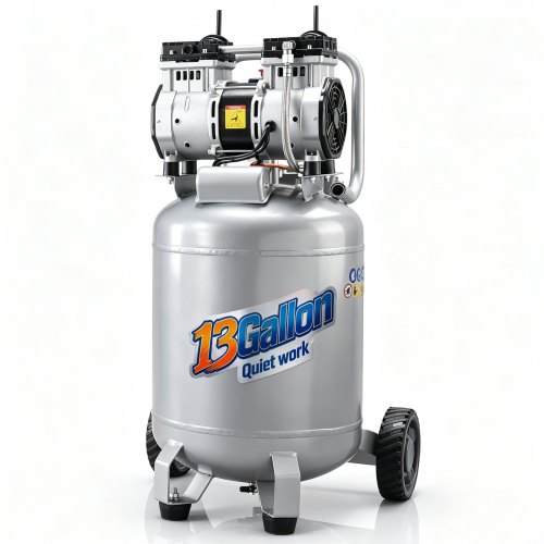 VEVOR 13 Gallon Oil-Free Air Compressor, 2HP